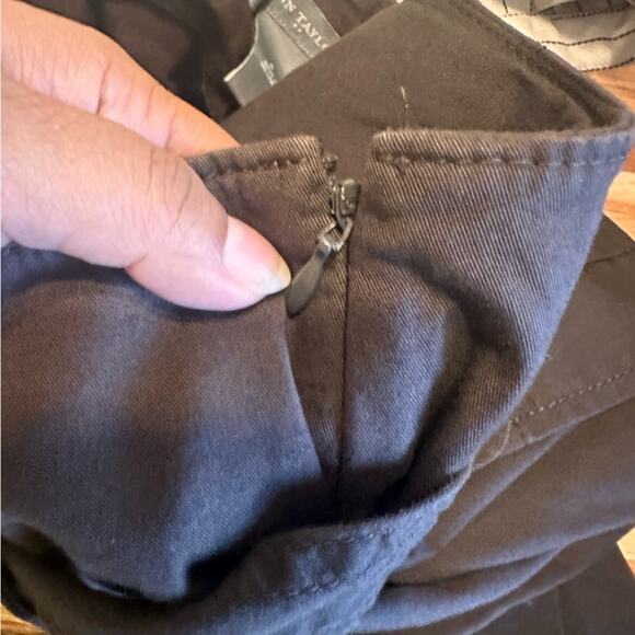 Ann Taylor Paperbag Waist Brown Belted Skirt – Chic Workwear - Picture 4 of 10